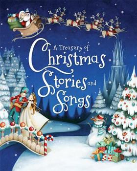 Hardcover A Treasury of Christmas Stories and Songs Book