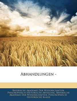 Paperback Abhandlungen - [German] Book