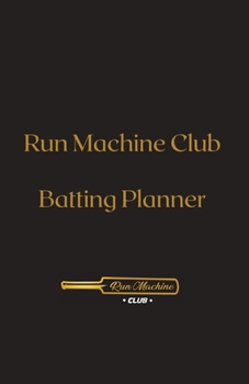 Paperback Run Machine Club Batting Planner Book