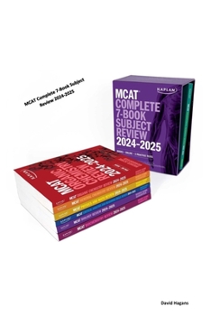 Paperback MCAT Complete 7-Book Subject Review 2024-2025 Book