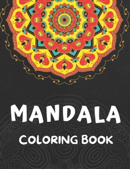 Paperback Mandala Coloring Book: 54 Mandalas Coloring Book for Adults Relaxation Book