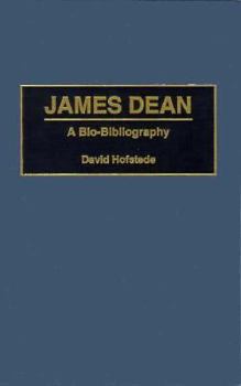 Hardcover James Dean: A Bio-Bibliography Book