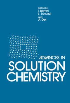 Paperback Advances in Solution Chemistry Book