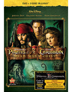 Blu-ray Pirates of the Caribbean: Dead Man's Chest Book