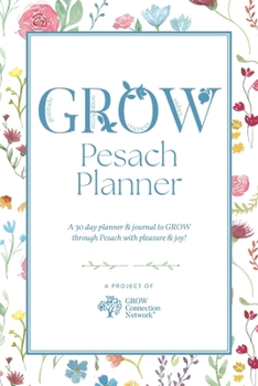 Paperback GROW Pesach Planner Book