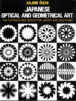 Paperback Japanese Optical and Geometrical Art Book