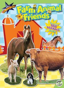 Paperback Farm Animal Friends: A Mega Sticker Book [With Sticker(s)] Book