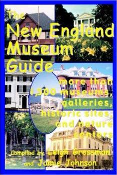 Paperback New England Museum Guide Book