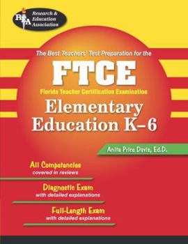Paperback FTCE Elementary Education K-6 Book