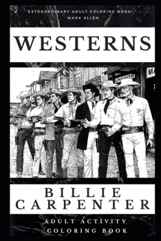 Paperback Westerns Adult Activity Coloring Book