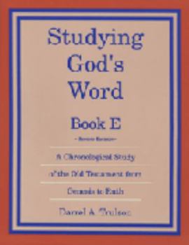 Paperback Studying Gods Word Book E (Grade 4) Book