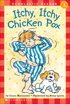 Library Binding Itchy, Itchy Chicken Pox Book