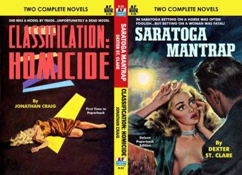 Paperback Saratoga Mantrap & Classification: Homicide Book