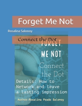 Paperback Forget Me Not: Connect the Dot Book