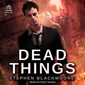 MP3 CD Dead Things Book