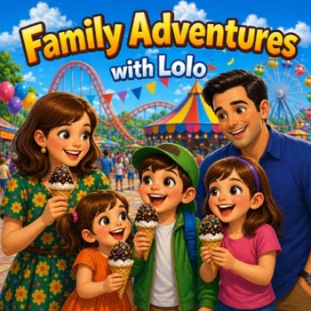 Lolo's Family Adventures/ A Day at the Park: English Edition (8.5 x 8.5 in - 28 pages): A children’s illustrated book about family, fun, and park adventures