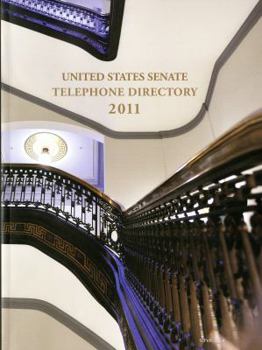 Paperback United States Senate Telephone Directory, 2011 Book