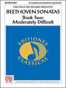 Library Binding Mel Bay Beethoven Sonatas Book Two: Moderately Difficult Book