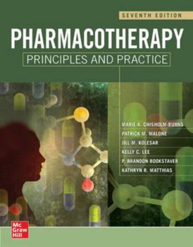 Hardcover Pharmacotherapy Principles and Practice, Seventh Edition Book