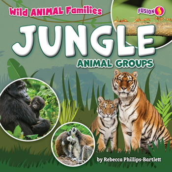 Paperback Jungle Animal Groups Book