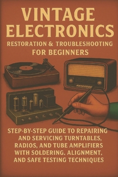 Vintage Electronics Restoration & Troubleshooting for Beginners: Step-by-Step Guide to Repairing and Servicing Turntables, Radios, and Tube Amplifiers with Soldering, Alignment, and Safe Testing