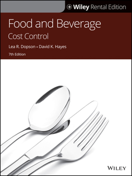 Hardcover Food and Beverage Cost Control Book