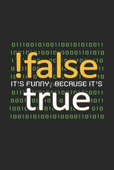 Paperback !false true: 6x9 Programming - dotgrid - dot grid paper - notebook - notes Book