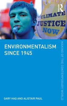 Paperback Environmentalism Since 1945 Book