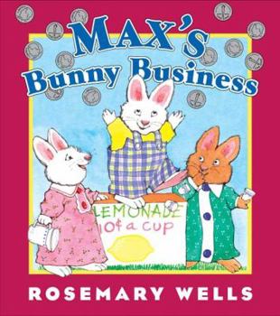 Hardcover Max's Bunny Business Book