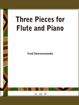 Paperback Three Pieces for Flute and Piano Book