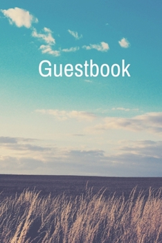 Paperback Guestbook Book