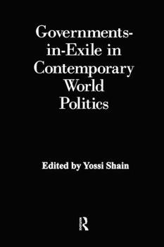 Hardcover Governments-In-Exile in Contemporary World Politics Book