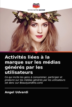 Paperback Activités liées à la marque sur les médias générés par les utilisateurs [French] Book