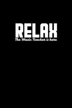 Paperback Relax. The music teacher is here: Hangman Puzzles - Mini Game - Clever Kids - 110 Lined pages - 6 x 9 in - 15.24 x 22.86 cm - Single Player - Funny Gr Book