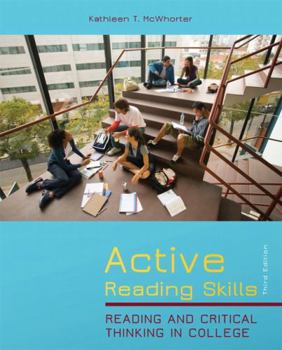 Paperback Active Reading Skills: Reading and Critical Thinking in College Book