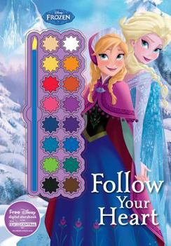 Paperback Disney Frozen Follow Your Heart Book