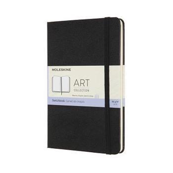 Diary Moleskine Art Sketchbook, Medium, Black (4.5 X 7) Book