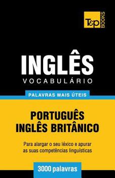 Paperback Vocabulário Português-Inglês britânico - 3000 palavras mais úteis [Portuguese] Book