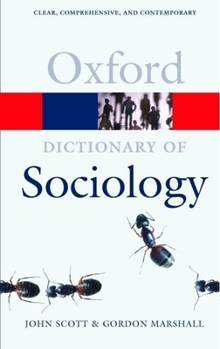 Paperback Oxford Dictionary of Sociology Book