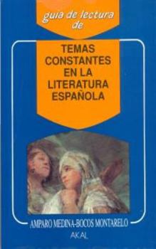 Paperback Temas constantes en la literatura española [Spanish] Book