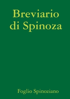 Paperback Breviario di Spinoza [Italian] Book