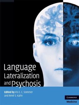 Hardcover Language Lateralization and Psychosis Book