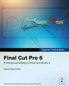 Paperback Apple Pro Training Series: Final Cut Pro 6 Book