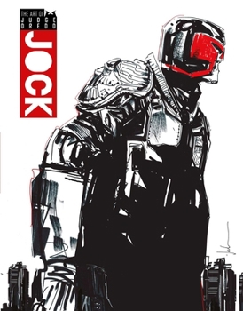 Hardcover The Art of Judge Dredd by Jock Book