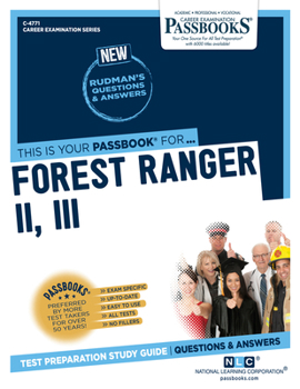 Paperback Forest Ranger II, III (C-4771): Passbooks Study Guide Volume 4771 Book