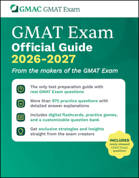 Paperback GMAT Official Guide 2026 - 2027: Book + Online Question Bank Book