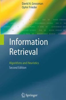Paperback Information Retrieval: Algorithms and Heuristics Book