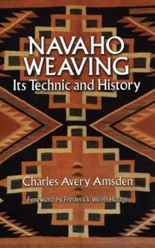 Paperback Navaho Weaving Book