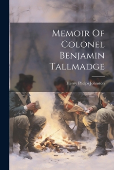 Paperback Memoir Of Colonel Benjamin Tallmadge Book