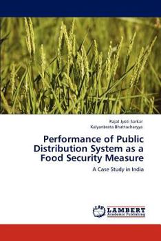 Paperback Performance of Public Distribution System as a Food Security Measure Book